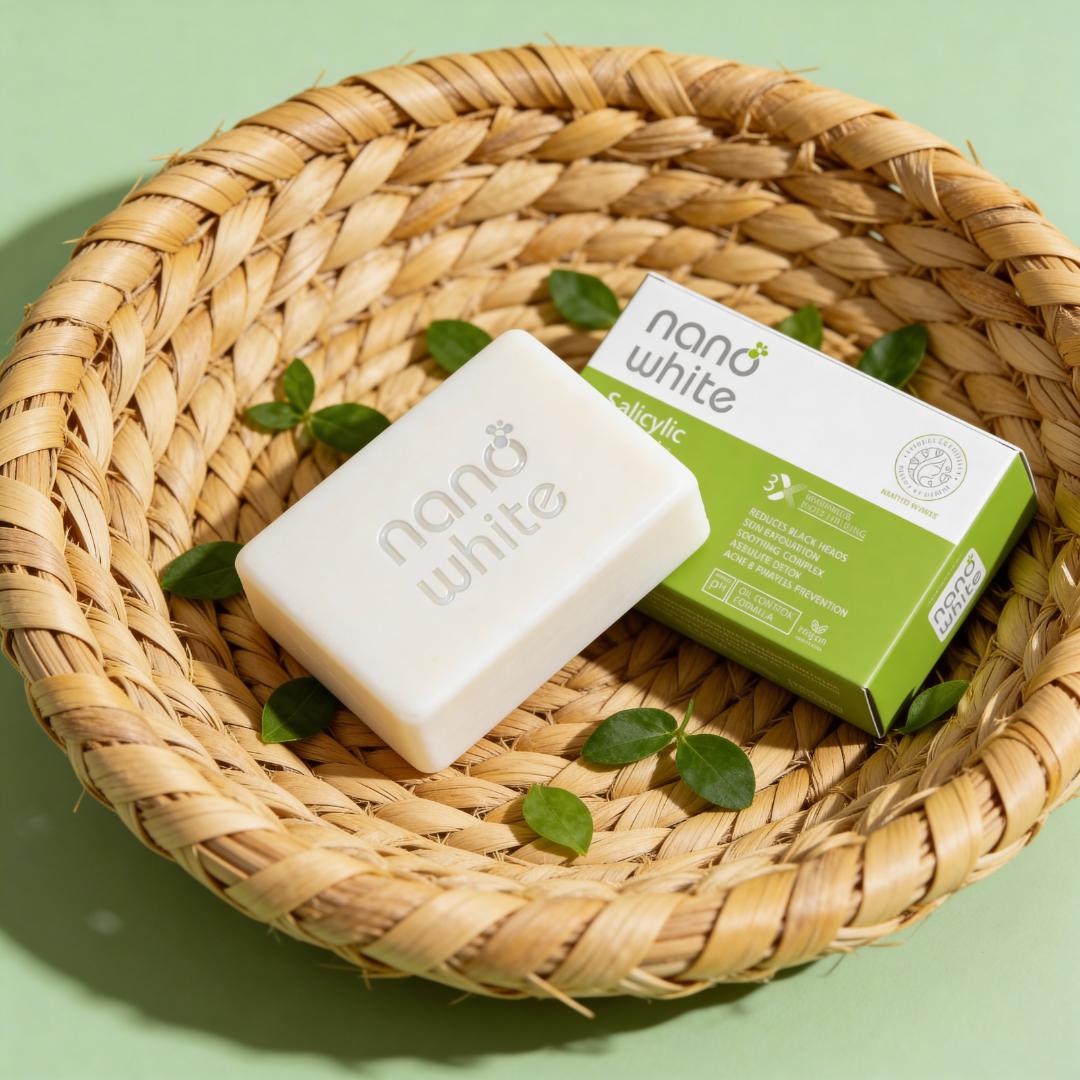 Nourish Your Skin With Nano White Salicylic Glycolic Acid Soap And Nourish Your Skin With Nano White Salicylic Glycolic Acid Soap And