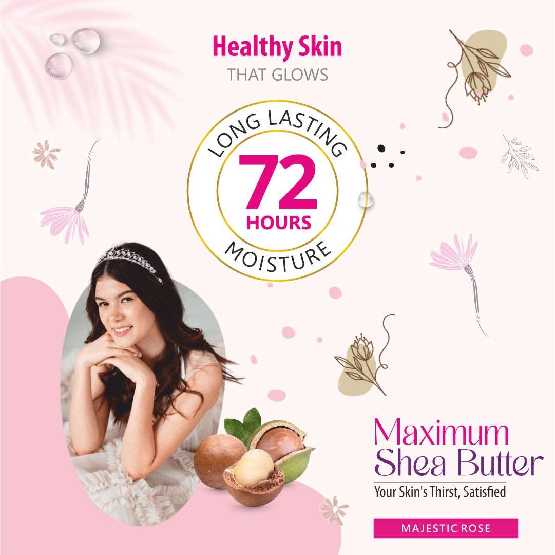 Anaaya Silky Soft Majestic Rose Body Butter & Detoxifying Face Wash Combo: Hydrating Cream & Deep Cleansing | Spot & Tan Clean | Shea Butter, Rose Oil Extract & Kumkumadi Oil | 72 Hr Moisturisation