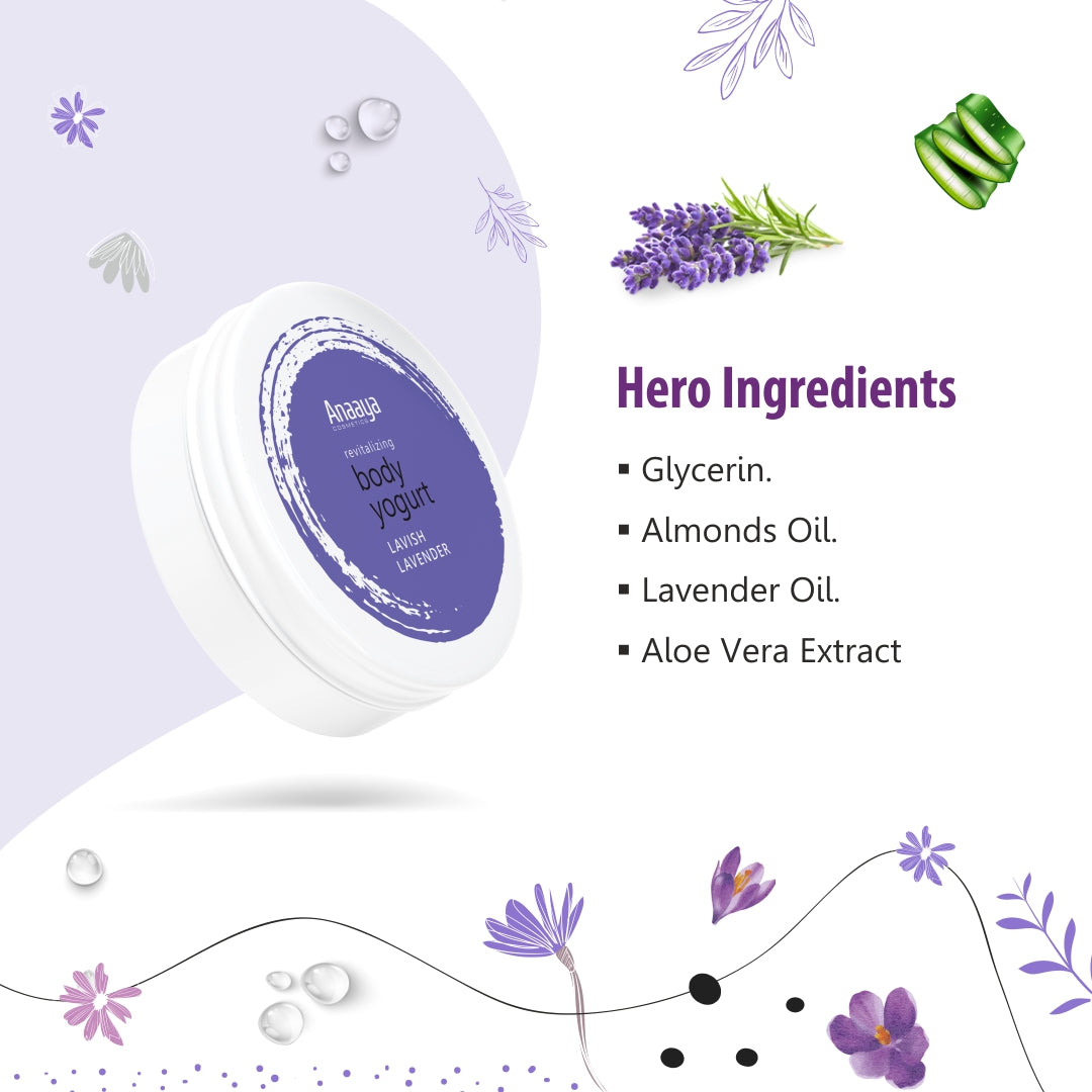 Revitalizing Body Yogurt | Lavish Lavender | Travel Pack