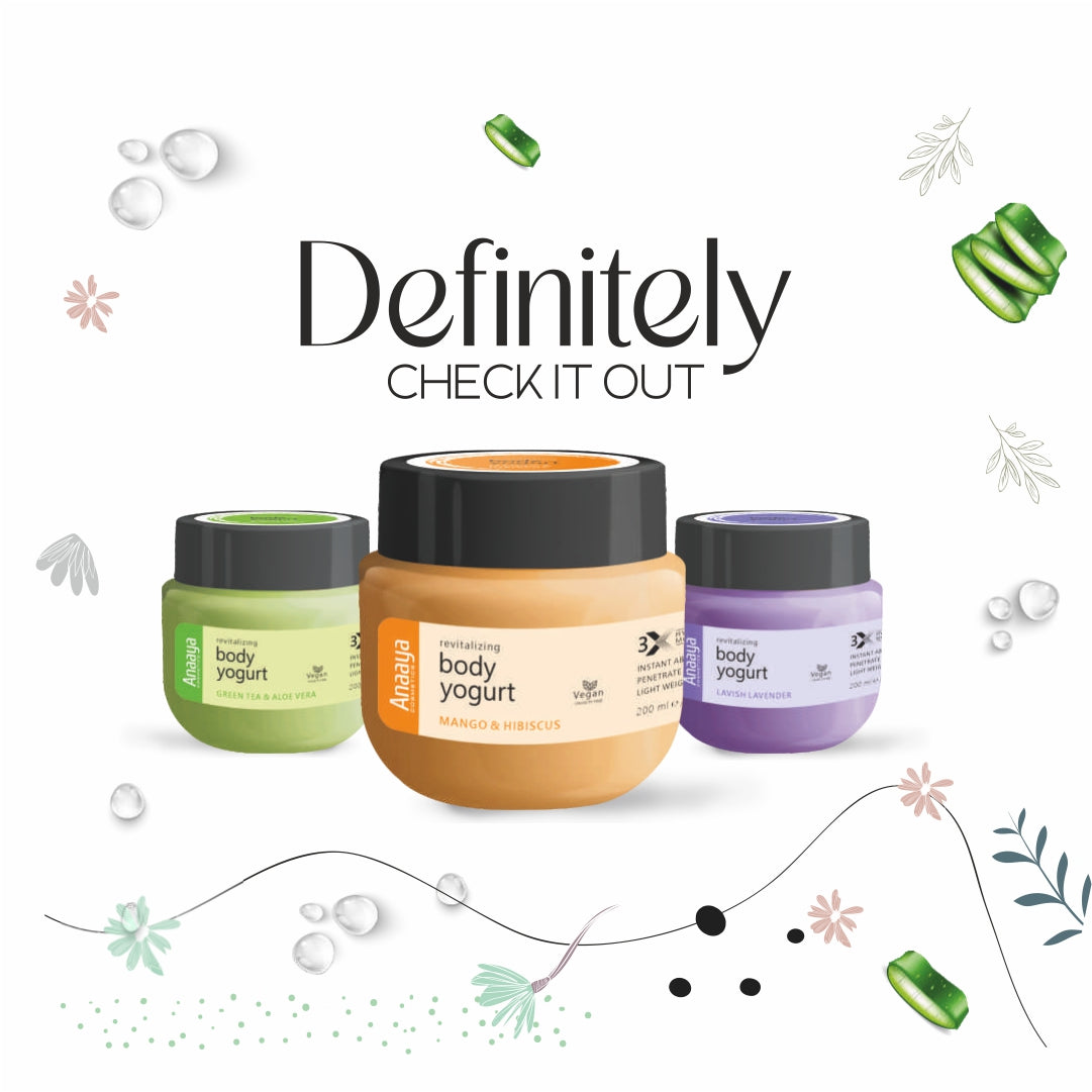 Anaaya Rose Body Yogurt & Face Wash: Deep Cleansing & Moisturizing