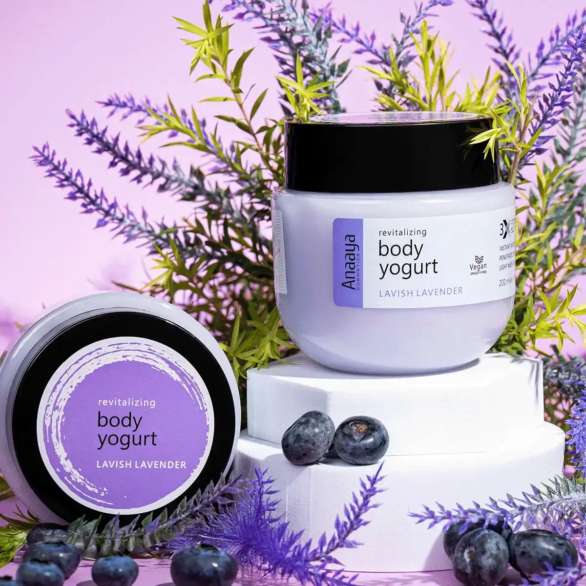 Revitalizing Body Yogurt | Lavish Lavender | 3x Hydration & Moisturizing 200ml