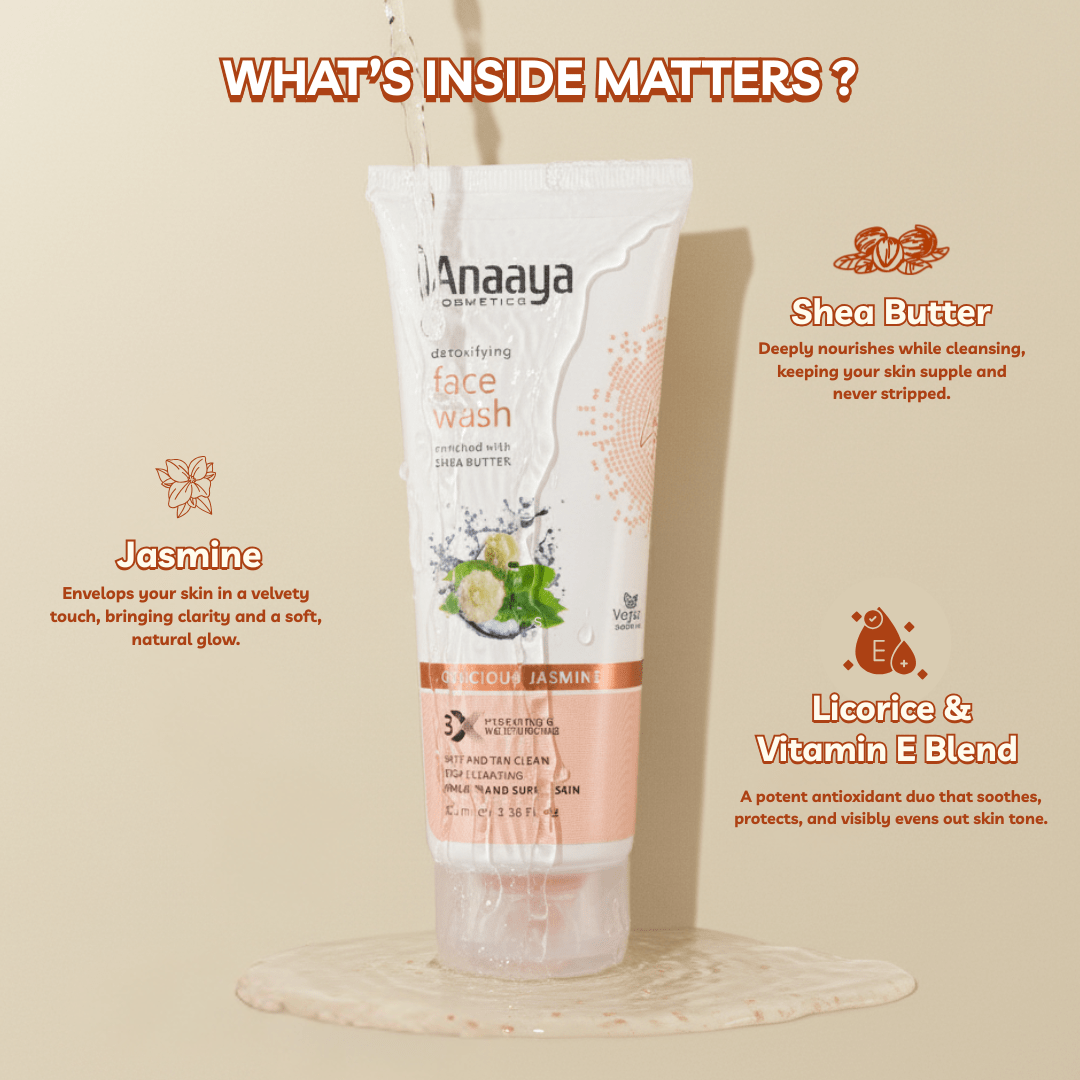 Detoxifying Face Wash | Gracious Jasmine | Spot and Tan clean | Deep Cleansing 100ml