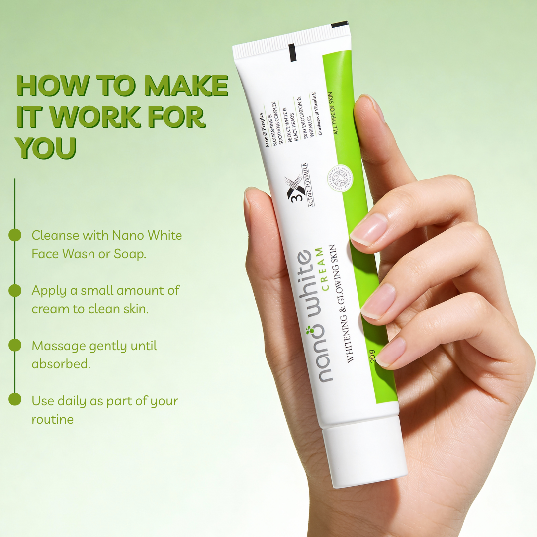 Nano White Salicylic Cream | 3X Whitening & Glowing