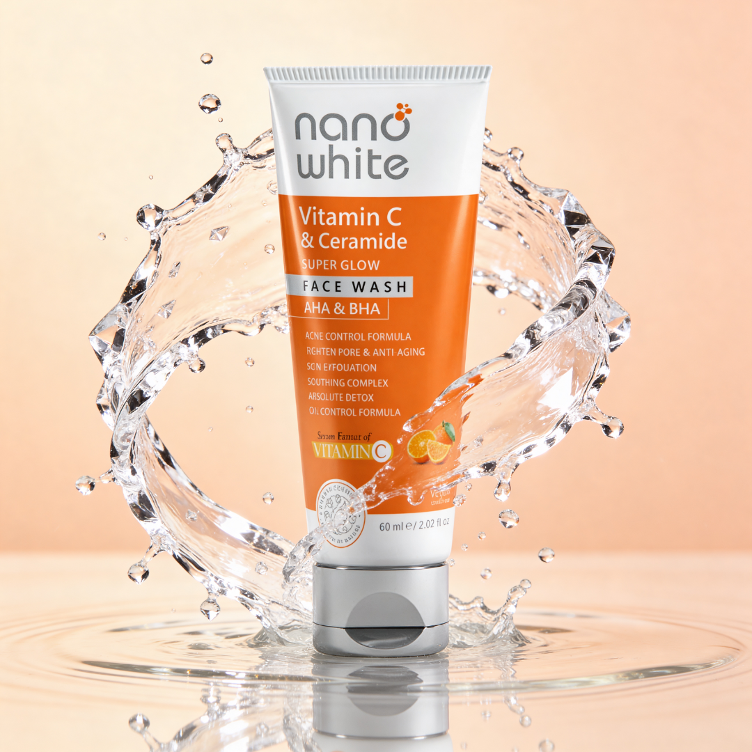 Vitamin C Face Wash with AHA and BHA for Acne Control