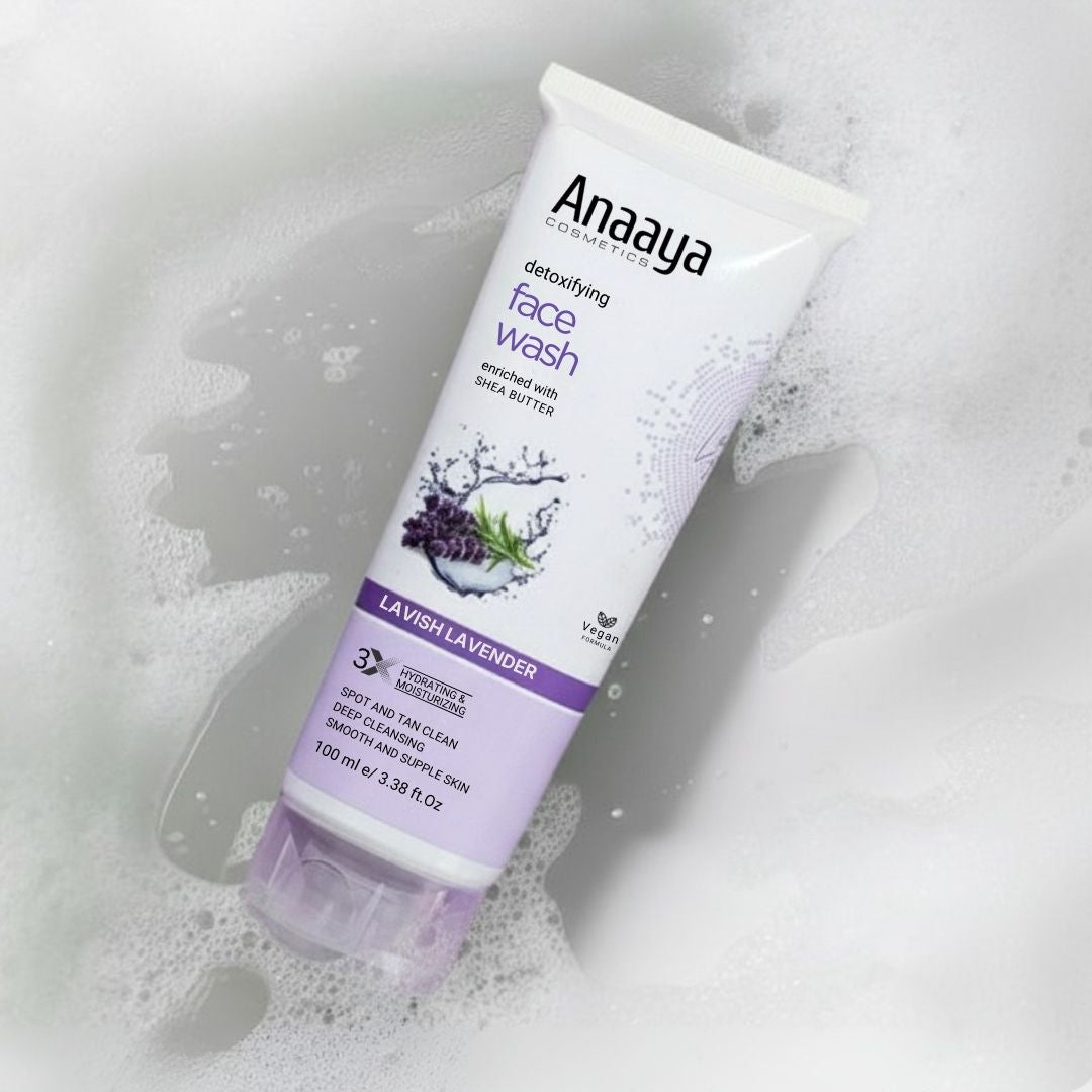 Lavender and Shea Butter Face Wash for Deep Cleansing