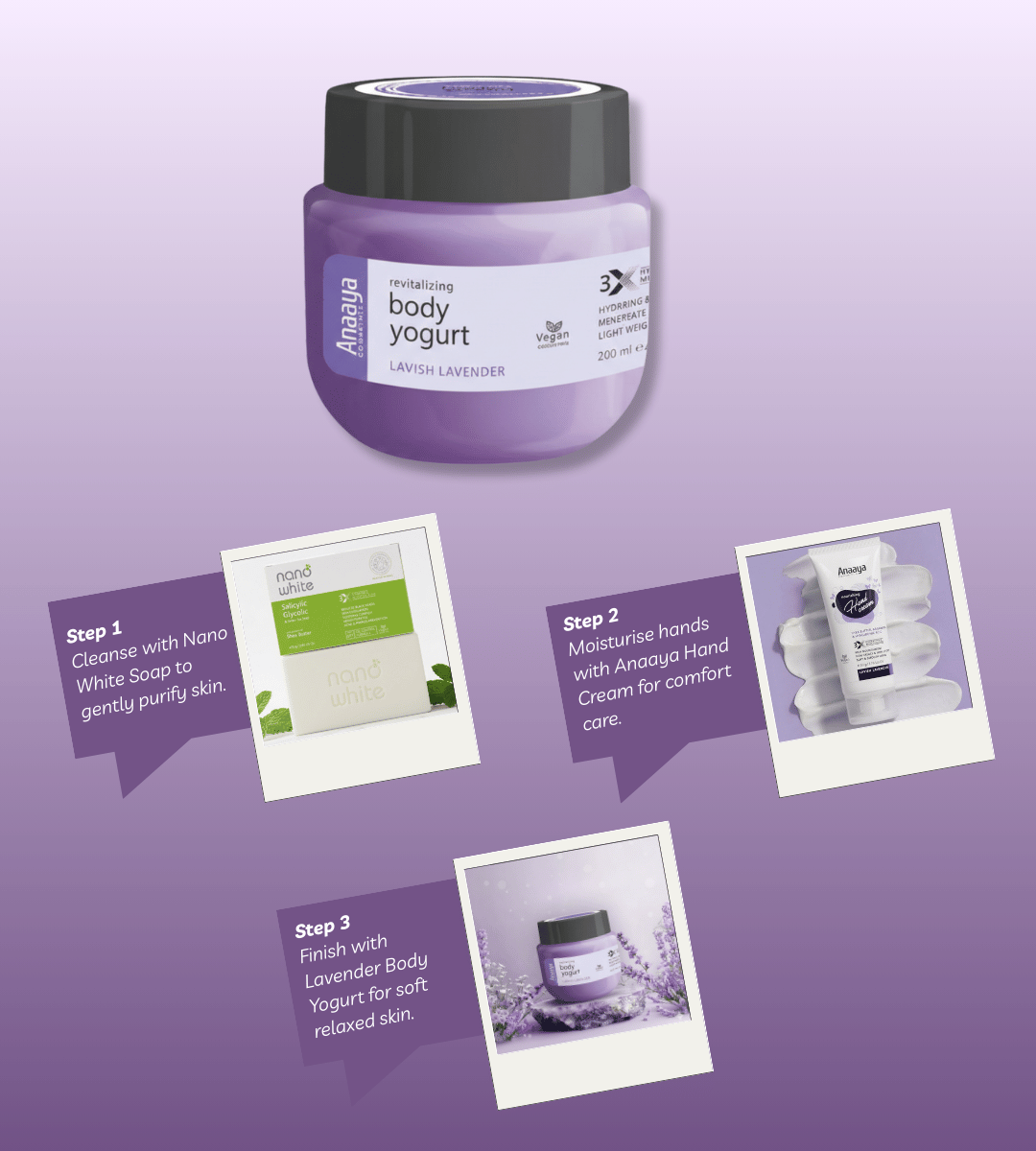 Lavender Calming Moisture Body Yogurt 200 ml