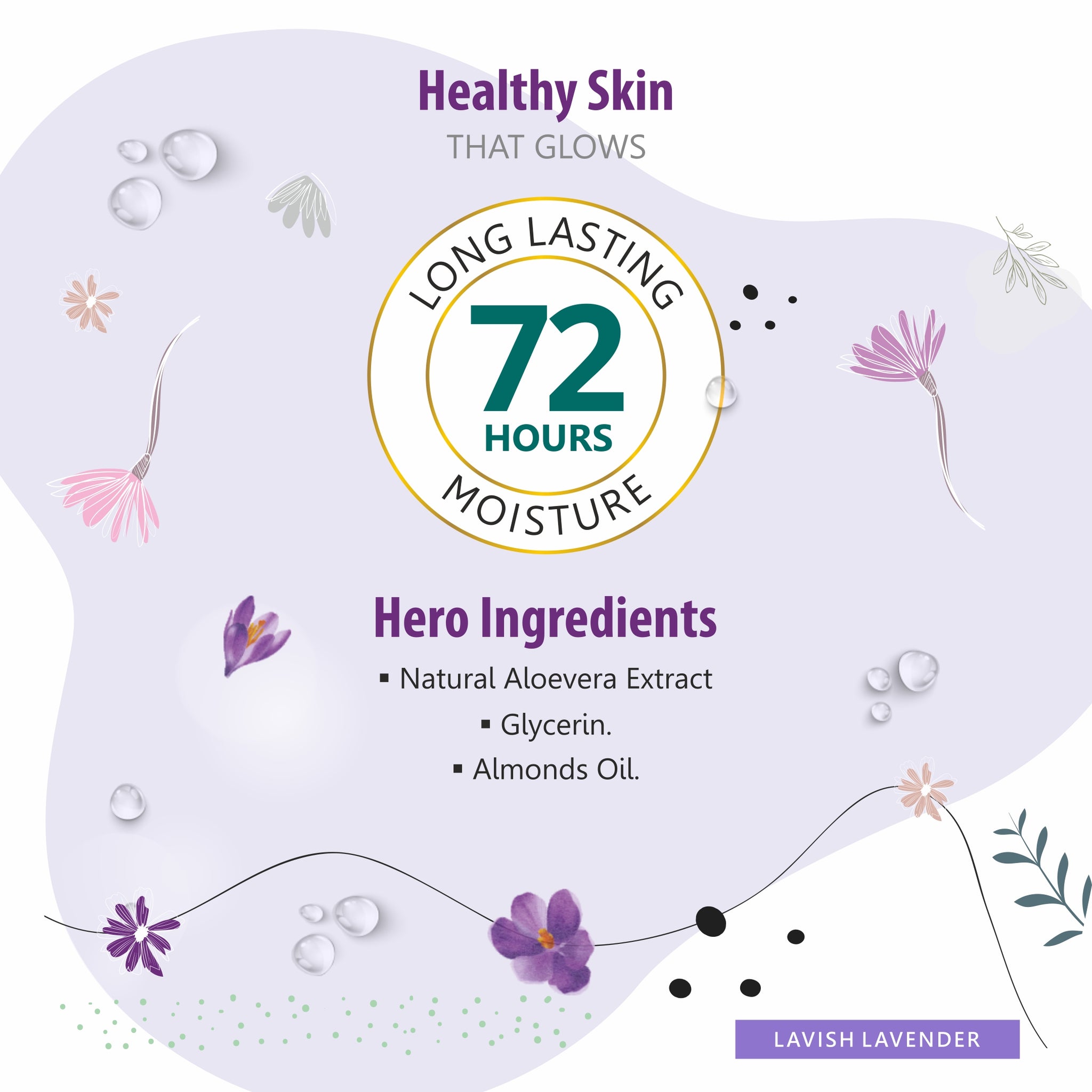 Revitalizing Body Yogurt | Lavish Lavender | 3x Hydration & Moisturizing 200ml