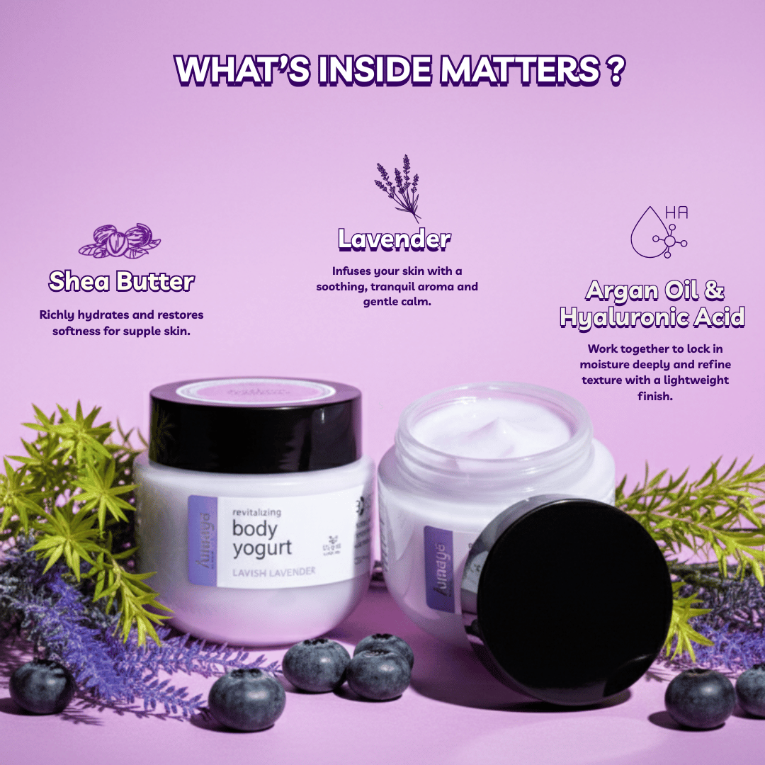 Lavender & Aloe – Calming Moisture Body Yogurt (200 ml)