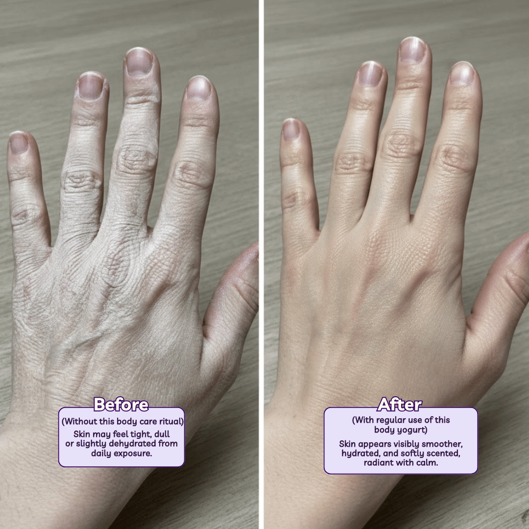 Revitalizing Body Yogurt | Lavish Lavender | 3x Hydration & Moisturizing 200ml