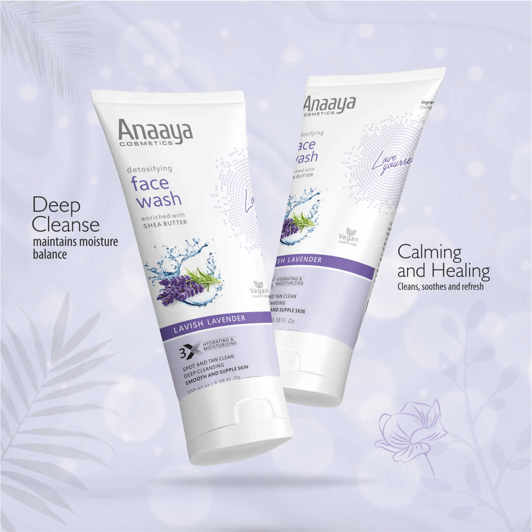 Anaaya Lavish Lavender Soothing Skincare combo Pack – Head-to-Toe Hydration & Protection