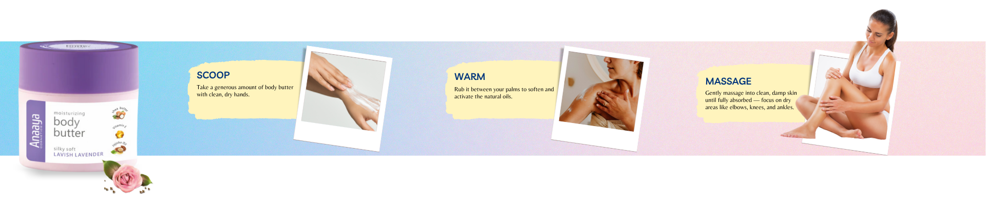 Lavender Body Butter with Jojoba Oil and Cocoa Butter