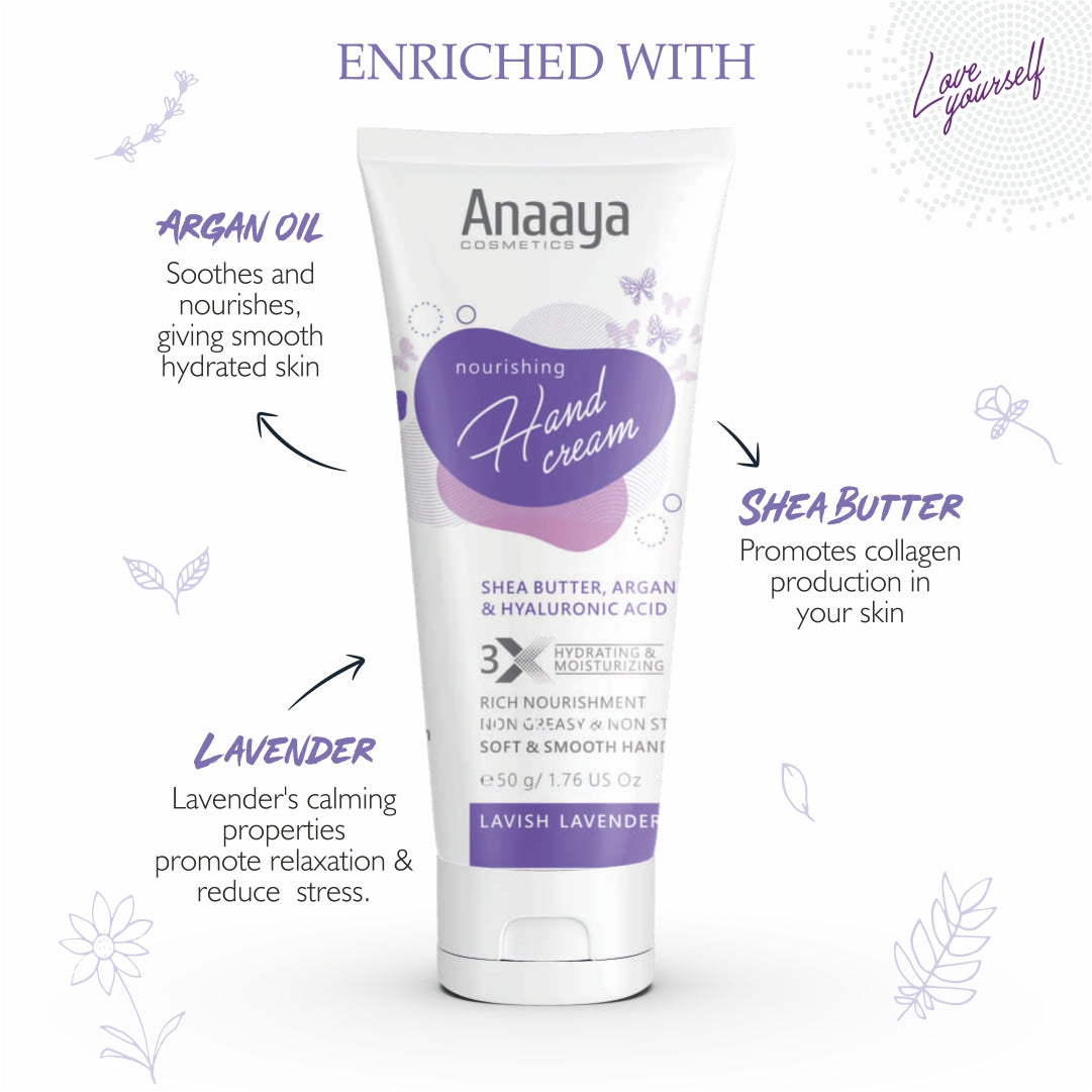 Anaaya Lavish Lavender Soothing Skincare combo Pack – Head-to-Toe Hydration & Protection