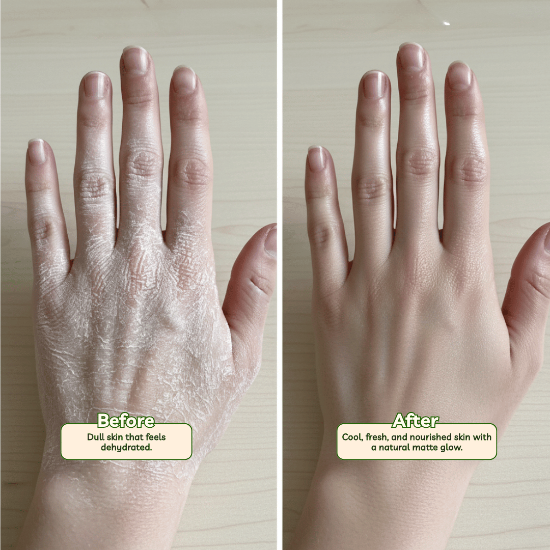 Revitalizing Body Yogurt | Green Tea & Aloe Vera | 3x Hydration & Moisturizing 200ml