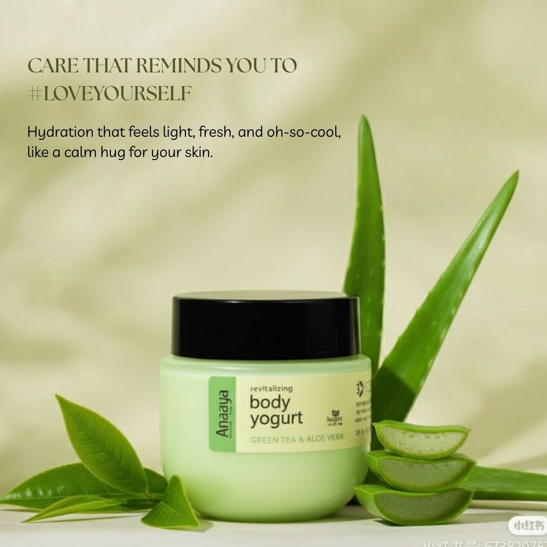 Green Tea and Aloe Vera Oil Balance Body Yogurt 200 ml