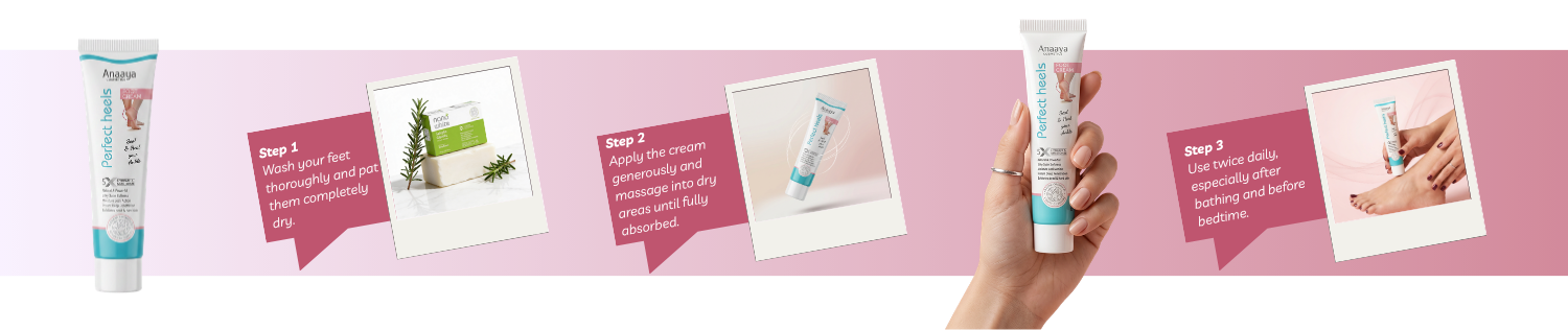 Anaaya Perfect Heels Foot Cream 20g