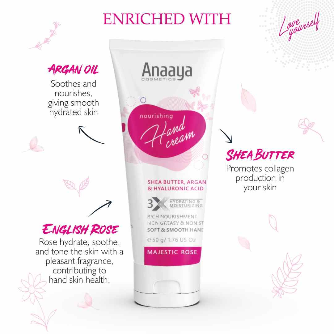 Anaaya Majestic Rose Hydration & Nourishment Combo – Head-to-Toe Skincare Essentials