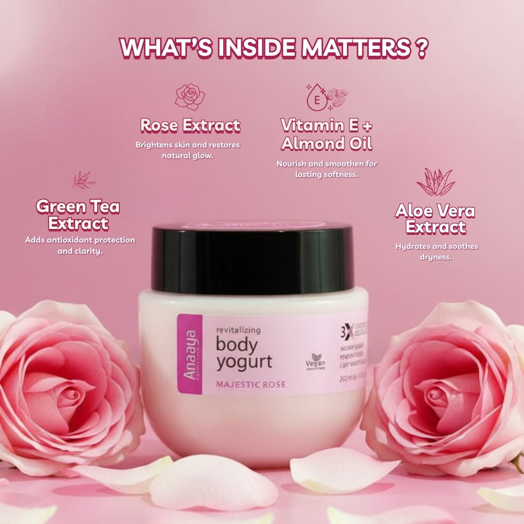 Majestic Rose Body Yogurt for Radiance 200 ml