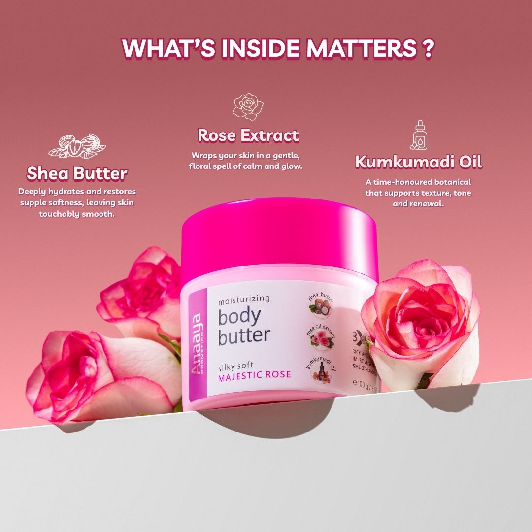 Majestic Rose Body Butter for Radiant Skin