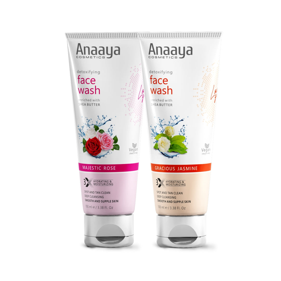 Anaaya Glow Duo: Jasmine & Rose | Radiant & Refreshing Cleanse
