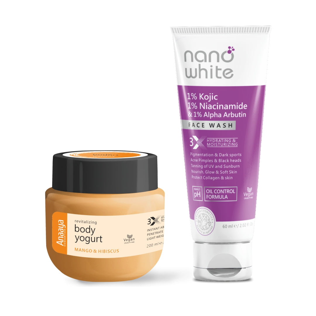 Anaaya Mango Body Yogurt & Nano White Face Wash