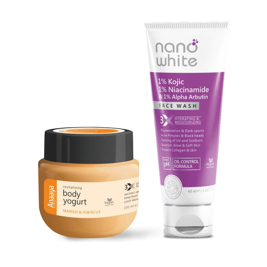 Anaaya Mango Body Yogurt & Nano White Face Wash