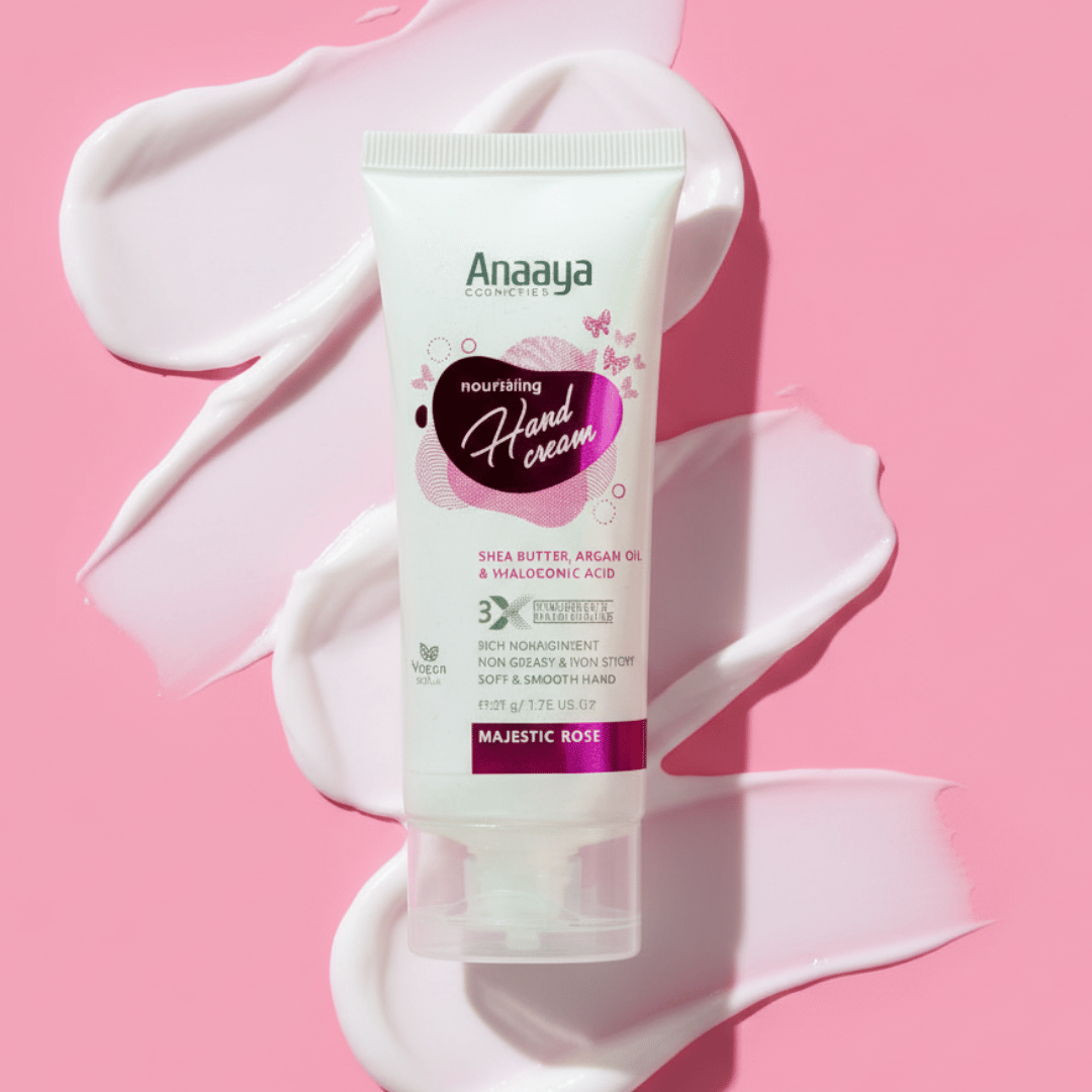 Nourishing Hand Cream | Majestic Rose | with Shea Butter, argan Oil & Hyaluronic Acid 50 g