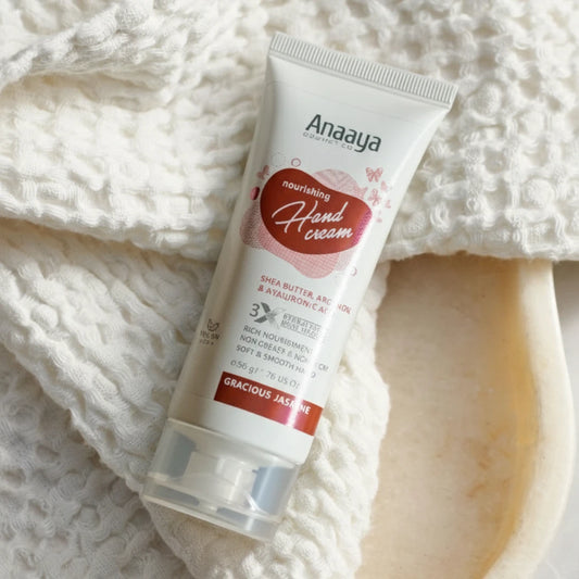 Nourishing Hand Cream | Gracious Jasmine | with Shea Butter, argan Oil & Hyaluronic Acid 50 g