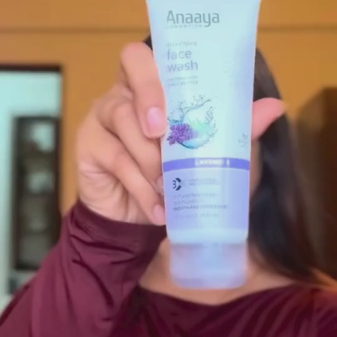 Lavender and Shea Butter Face Wash for Deep Cleansing