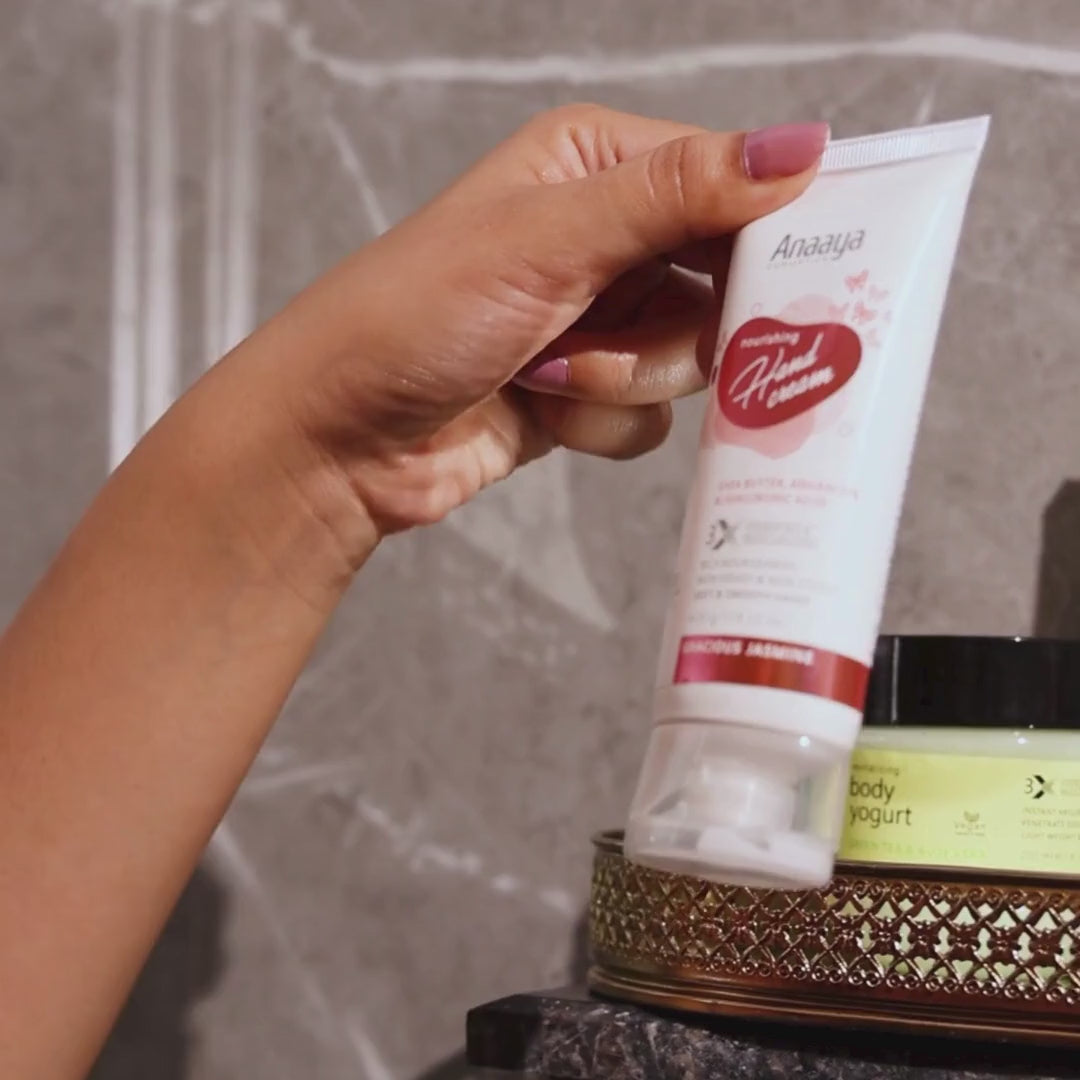 Nourishing Hand Cream | Gracious Jasmine | with Shea Butter, argan Oil & Hyaluronic Acid 50 g