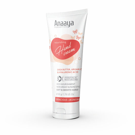 Anaaya Gracious Jasmine Hand Cream | Non-Greasy & Non-Sticky